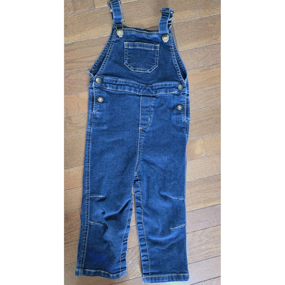 Hanna Andersson Denim Overalls 3T